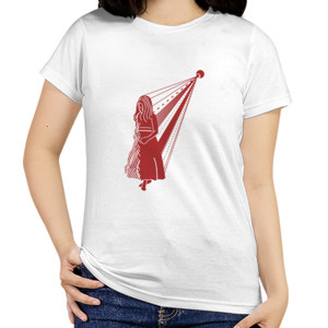 Kaos red lady