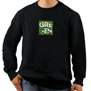 Jaket Sweater Green Go Green Tees