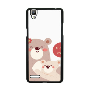 Bear | Beruang | I Love U Mom Casing HP