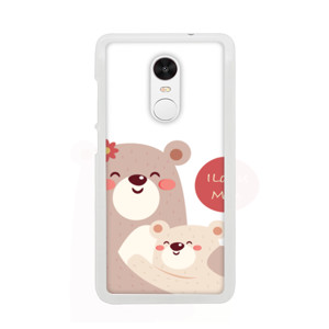 Bear | Beruang | I Love U Mom Casing HP