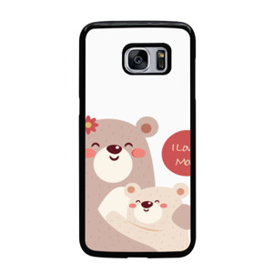 Bear | Beruang | I Love U Mom Casing HP