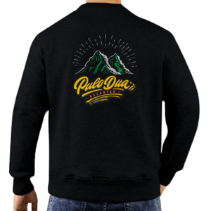 Jaket Sweater WISATA Pulo Dua - Black edition - Two side