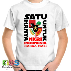 Kaos HANYA SATU UNTUK INDONESIA