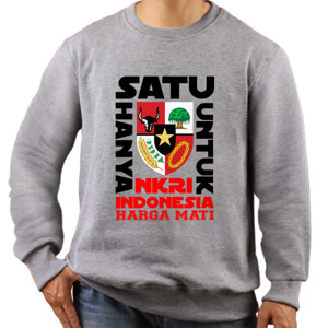 Jaket Sweater HANYA SATU UNTUK INDONESIA