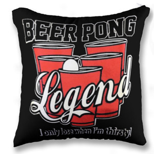Bantal Beer Pong Legend