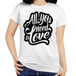 Kaos ALL YOU NEED IS LOVE 2