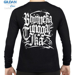 Kaos BHINNEKA TUNGGAL IKA back print