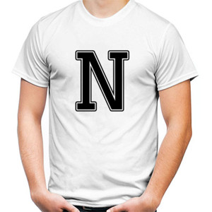 Kaos Kaos Huruf N Keren