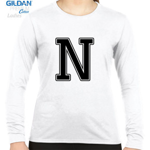 Kaos Kaos Huruf N Keren