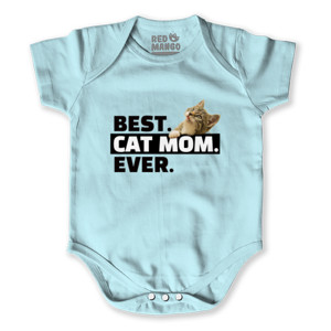 Baby Jumper Cat Lover Pencinta Kucing Best Cat Mom Ever