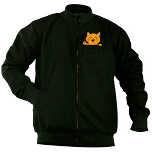 Jaket Bomber Anak Kucing Lucu Pecinta Hewan