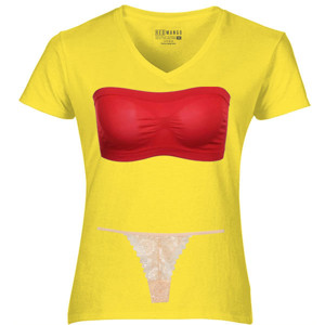 Kaos G-String Bikini Nude