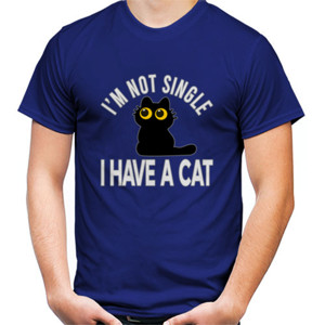 Kaos I'm Not Single I Have A Cat