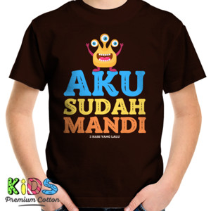 Kaos Pria Sancashirts - Aku Sudah Mandi