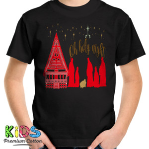 Kaos Gorga Traditional Sumatera House Christmas
