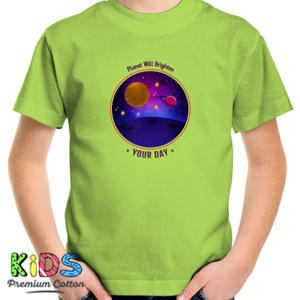 Kaos Kaos Dsain Tema Luar Angkasa - Alien, Planet