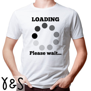 Kaos Loading please wait