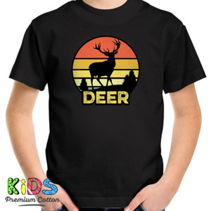 Kaos Deer Vintage desain
