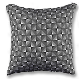 Bantal Black pattern