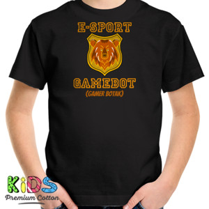 Kaos E-sport GAMEBOT(gamer botak)