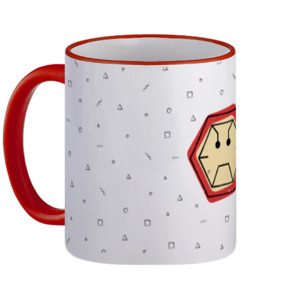 Mug 6 Moods Aka - Mug Gagang Warna