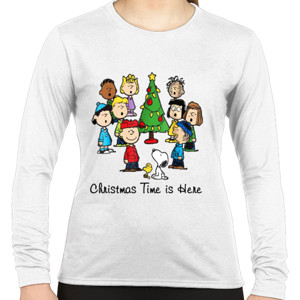 Kaos Christmas Time Is Here The Peanuts  Christmas 2