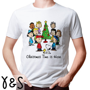 Kaos Christmas Time Is Here The Peanuts  Christmas 2