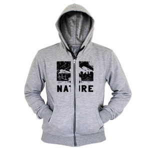 Hoodie Zipper Back to nature