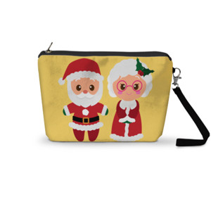 Pouch Trapesium mr & mrs santa