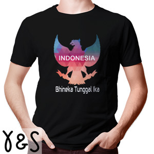 Kaos Bhineka tunggal Ika t-shirt - Hitam