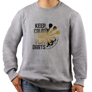 Jaket Sweater keep calm and play darts