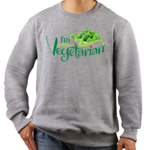 Jaket Sweater I'm Vegetarian