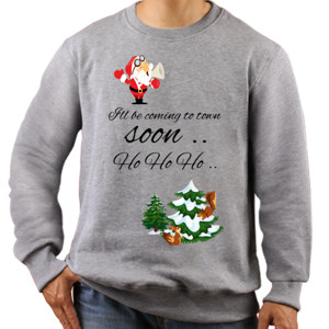 Jaket Sweater EXPANSE - SANTA CLAUS IS COMING TO TOWN