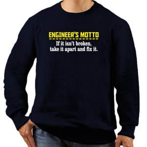 Jaket Sweater Engineers Motto