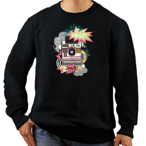 Jaket Sweater Smile Cheese