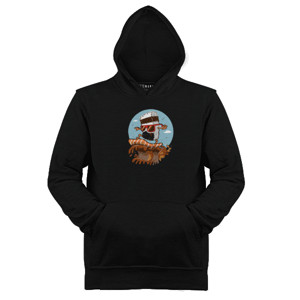 Jaket Hoodie chocolate surfer