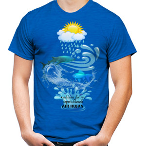 Kaos ikan air hujan