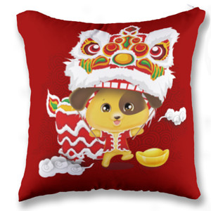 Bantal Happy Chinese New Year 2018