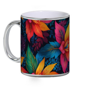 Mug Silver Silver Batik