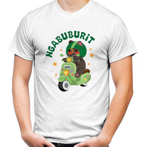 Kaos Ngabuburit Sendiri