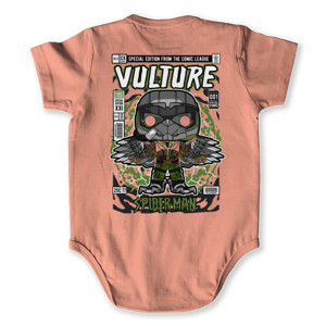 Baby Jumper Marvel - Vulture - Spider-man (Desain di Belakang)
