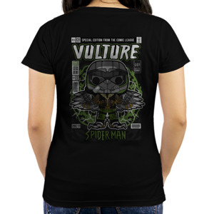Kaos Marvel - Vulture - Spider-man (Desain di Belakang)