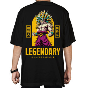 Kaos Oversize Legendary Super Saiyan