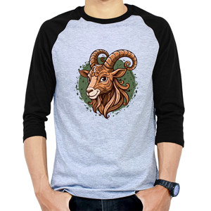Kaos Raglan Kambing Jantan