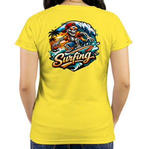 Kaos Surfboard Sunset