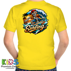 Kaos Surfboard Sunset