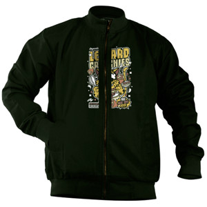 Jaket Bomber Leopard Crunchies