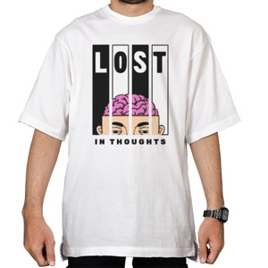 Kaos Oversize Clothudio - Lost In Thoughts