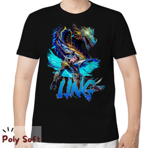 Kaos Kaos Oblong Mobile Legends Ling