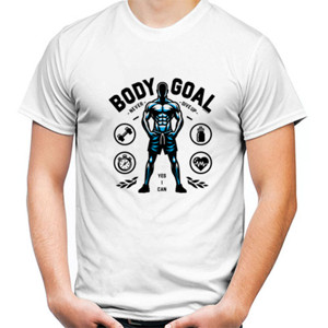 Kaos 013b Men Body Goal (Black)